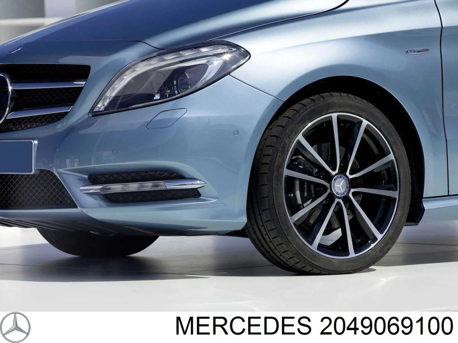 2049069100 Mercedes faro antiniebla derecho