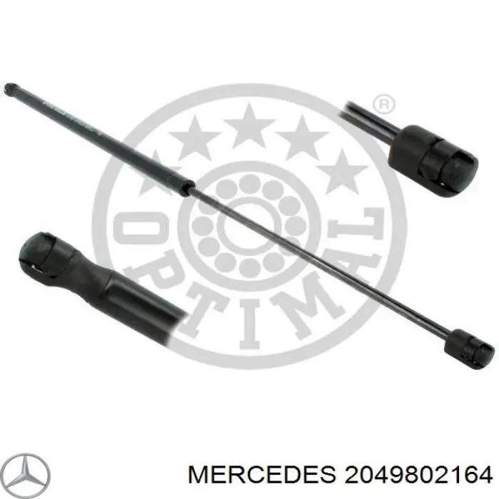 Amortiguador de capó izquierdo Mercedes A2049802164 precio, desde 18,00 EUR