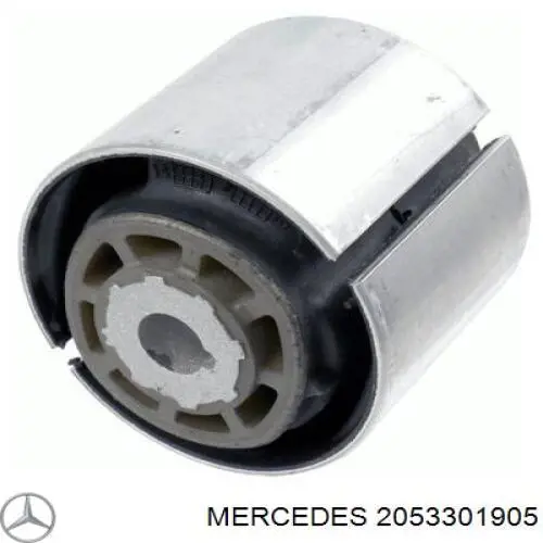 2053301905 Mercedes barra oscilante, suspensión de ruedas delantera, inferior izquierda