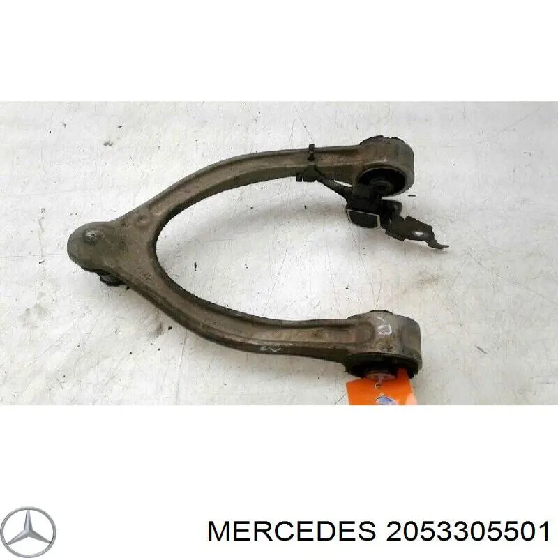 Brazo de suspensión delantera, superior izquierda Swag 33101485