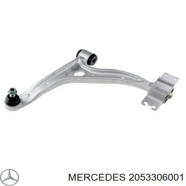 2053306001 Mercedes barra oscilante, suspensión de ruedas delantera, inferior derecha