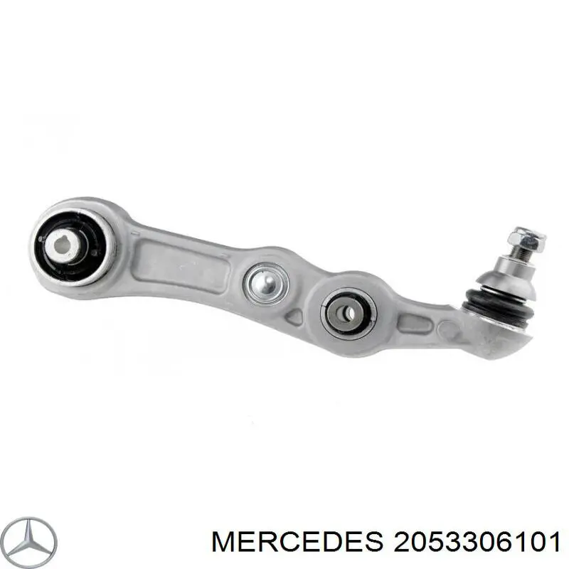 2053306101 Mercedes barra oscilante, suspensión de ruedas delantera, inferior izquierda