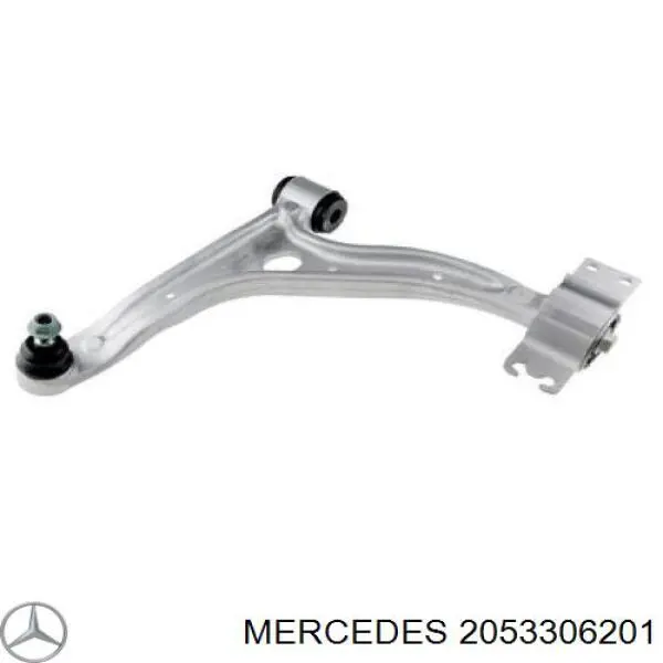 2053306201 Mercedes barra oscilante, suspensión de ruedas delantera, inferior derecha