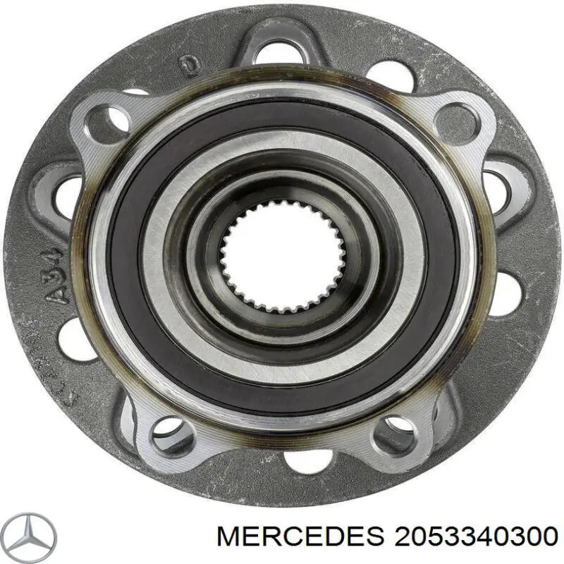 2053340300 Mercedes cubo de rueda delantero