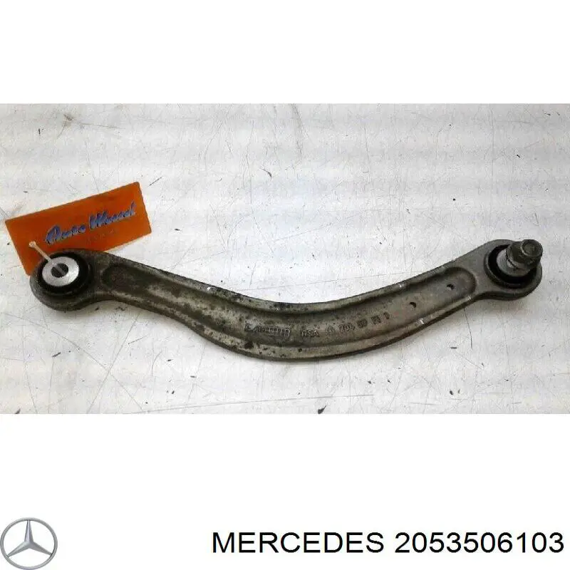 2053506103 Mercedes brazo suspension trasero superior izquierdo