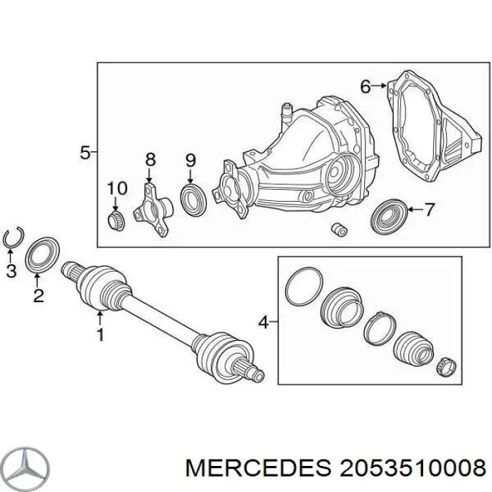 2053510008 Mercedes 
