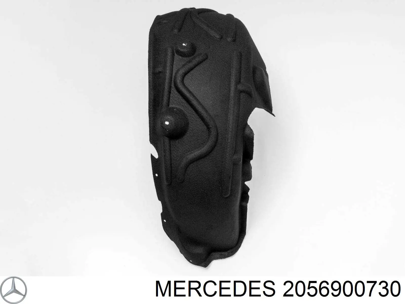 2056900730 Mercedes guardabarros interior, aleta trasera, izquierdo