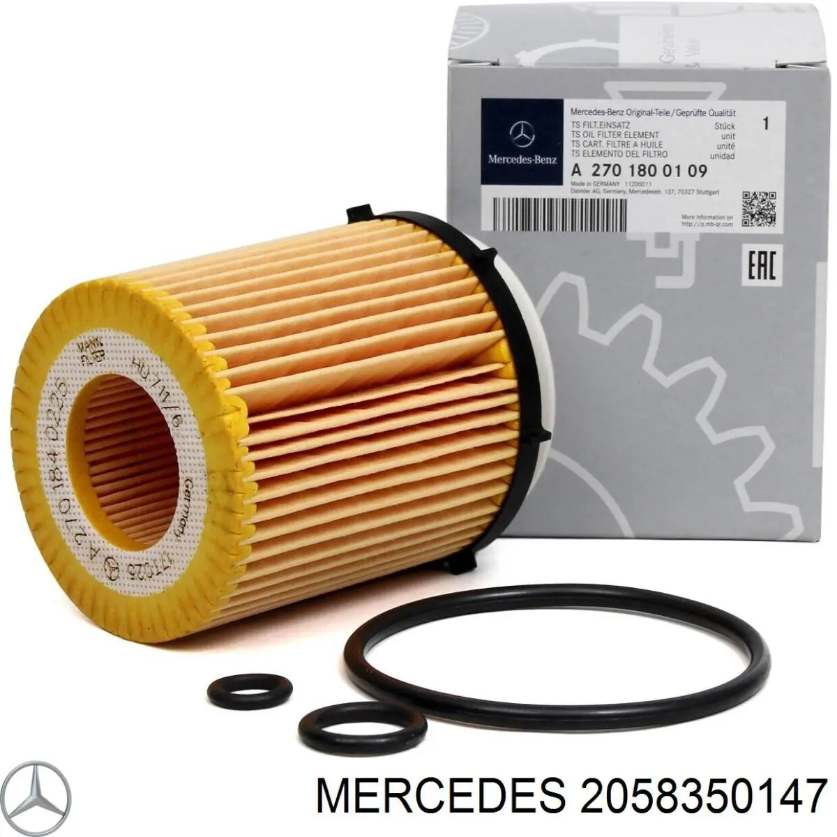 Filtro de habitáculo 2058350147 Mercedes