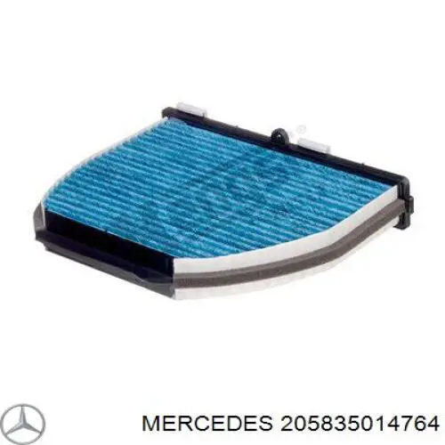 205835014764 Mercedes filtro habitáculo