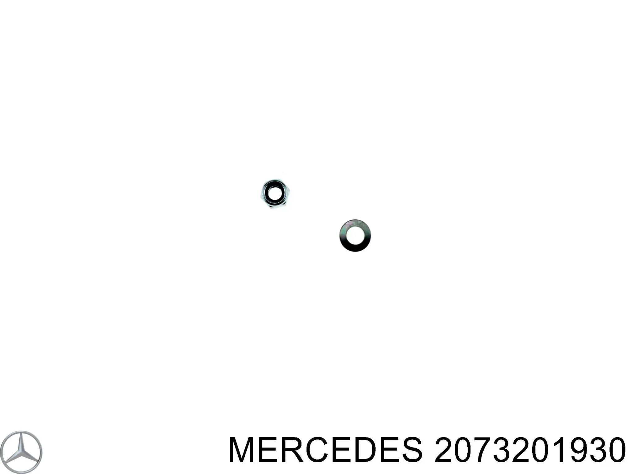 2073201930 Mercedes amortiguador trasero