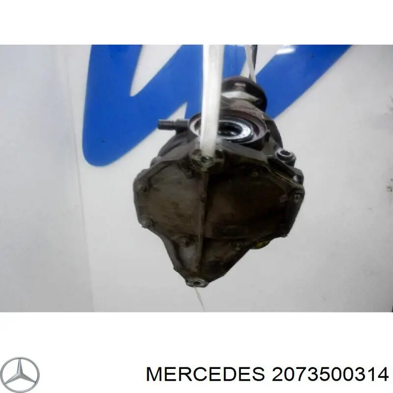2073500314 Mercedes diferencial eje trasero