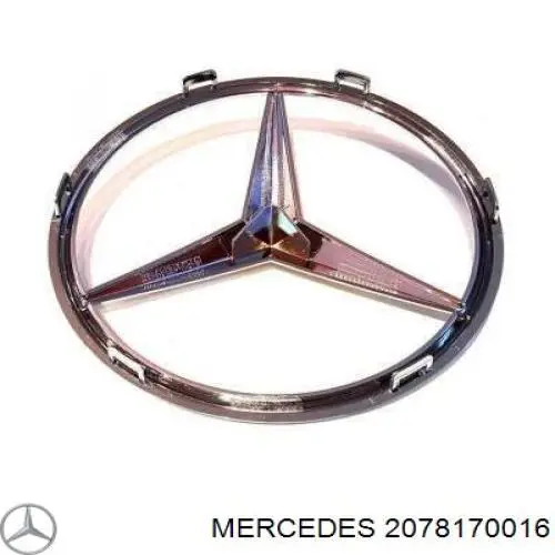 Comprar 2078170016 Mercedes Emblema de la parrilla del radiador