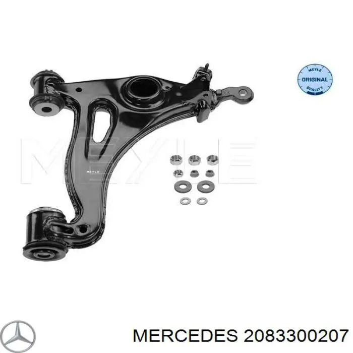 2083300207 Mercedes barra oscilante, suspensión de ruedas delantera, inferior derecha