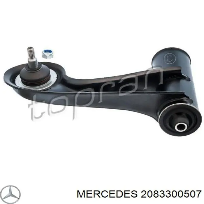 2083300507 Mercedes barra oscilante, suspensión de ruedas delantera, superior derecha