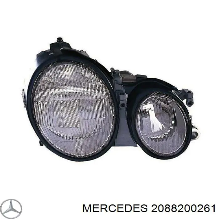 Faro derecho para Mercedes CLK (C208)