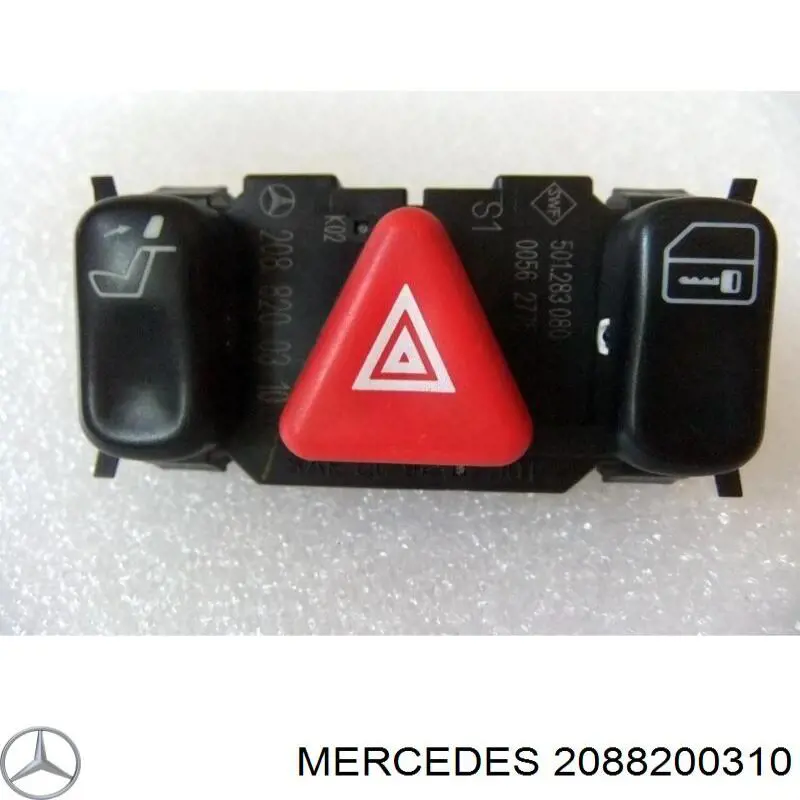 2088200310 Mercedes boton de alarma