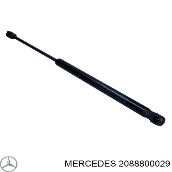 Muelle neumático, tapa delantera para Mercedes CLK (C208)