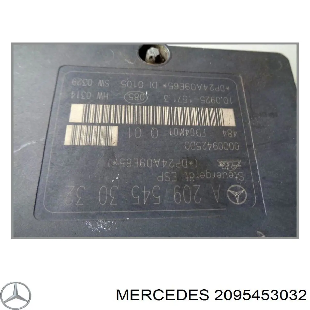 2095453032 Mercedes Unidad de control ABS hidráulico