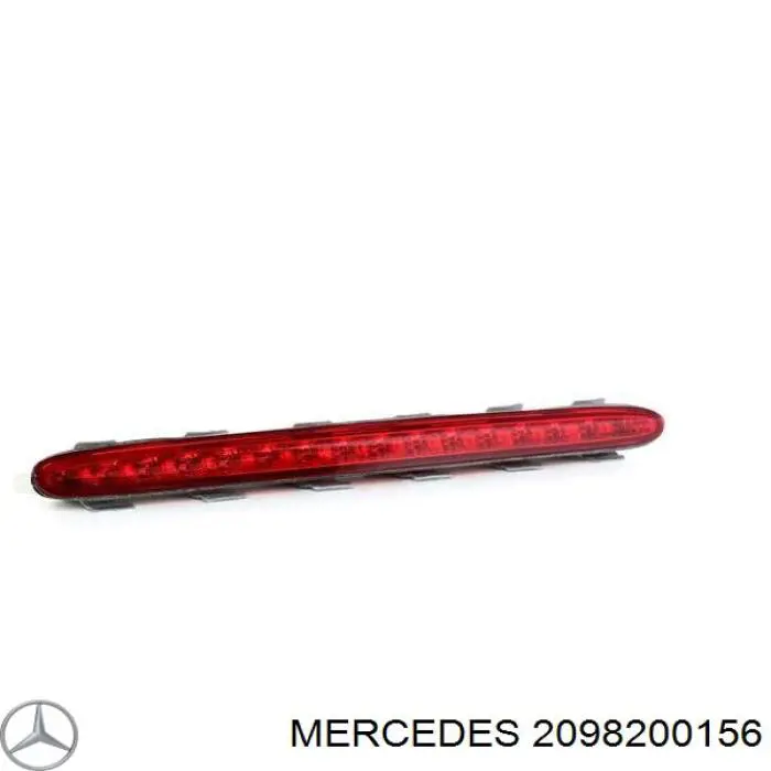 2098200156 Mercedes lampara de luz de freno adicional