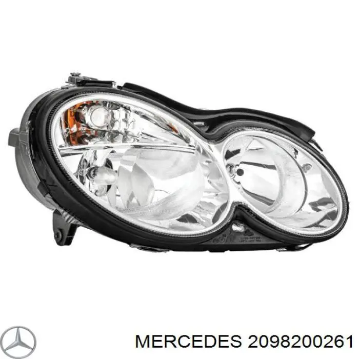 2098200261 Mercedes faro derecho