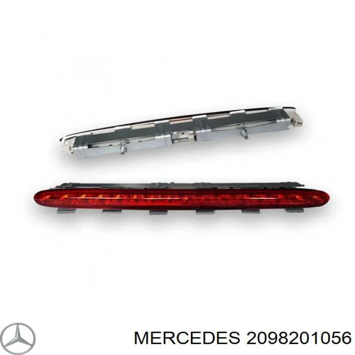 Luz de freno adicional Mercedes A209820105664