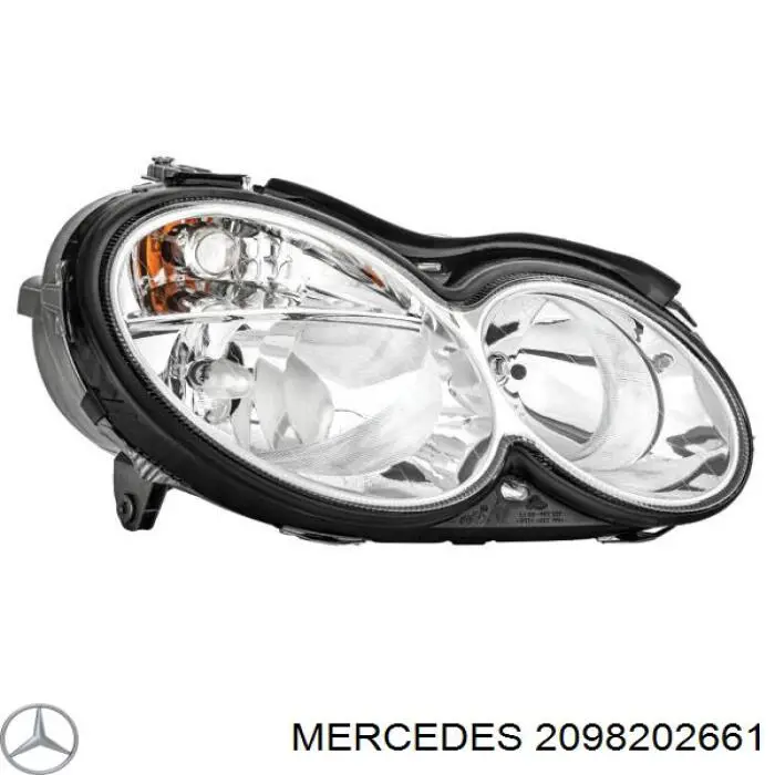 2098202661 Mercedes faro derecho