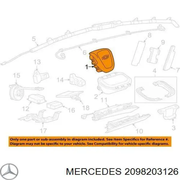 Sensor de lluvia Mercedes 2098203126 precio, desde 66,79 EUR