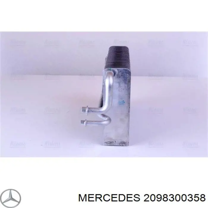 2098300358 Mercedes evaporador, aire acondicionado