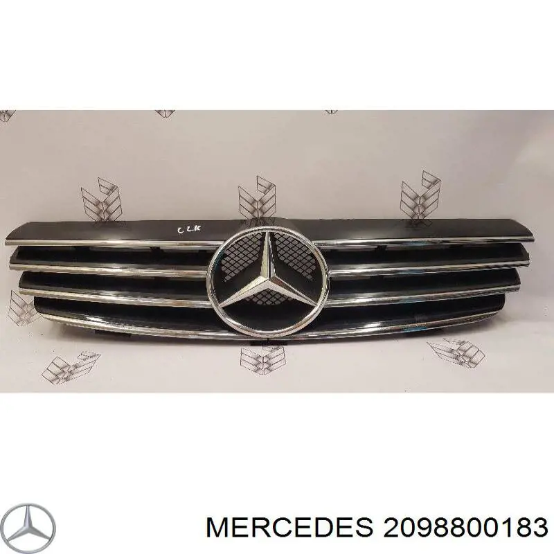 2098800183 Mercedes panal de radiador