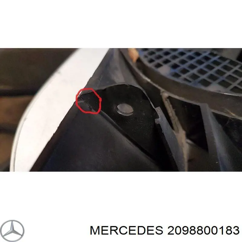 Calandra para Mercedes CLK  C209