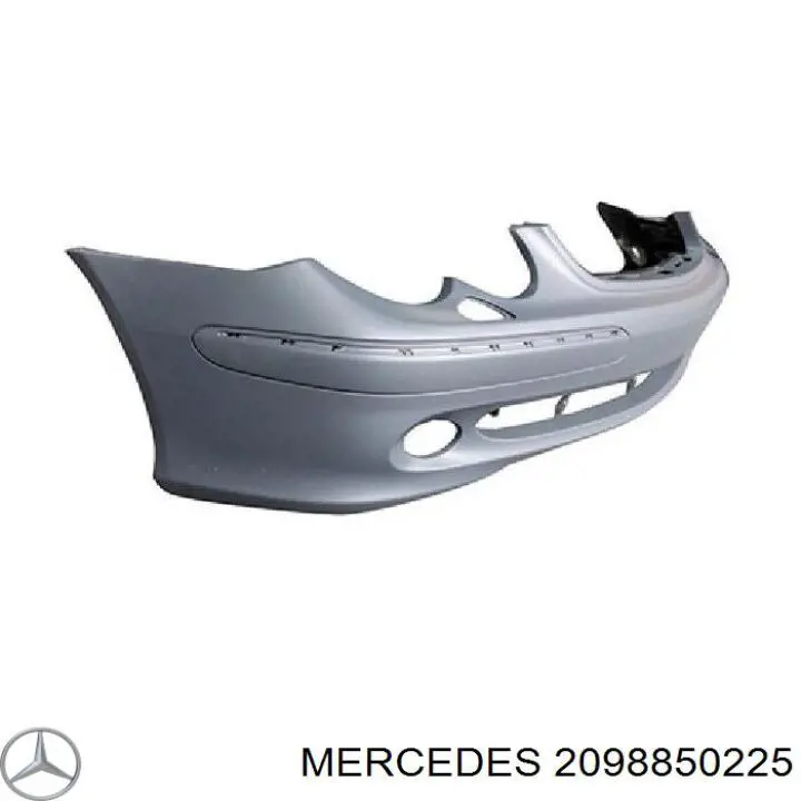 2098850225 Mercedes parachoques delantero