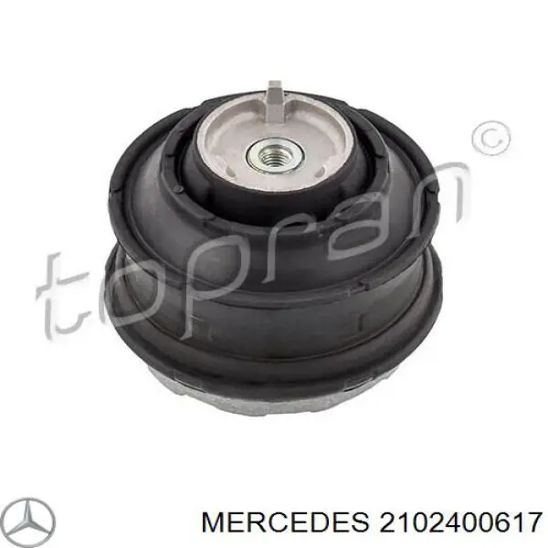 2102400617 Mercedes soporte de motor, izquierda / derecha