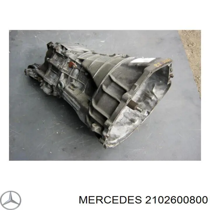 2102600800 Mercedes caja de cambios mecánica, completa