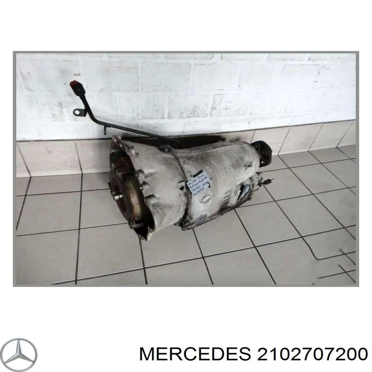 2102707200 Mercedes caja de cambios automática