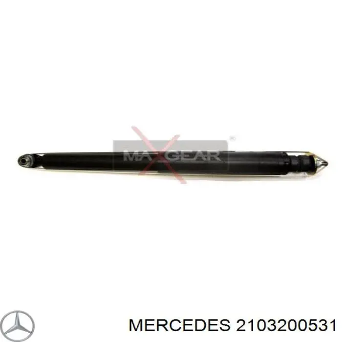 2103200531 Mercedes amortiguador trasero