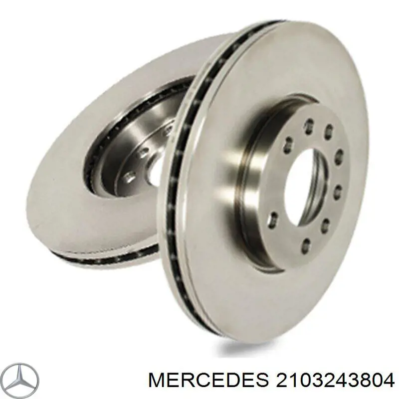 2103243804 Mercedes muelle de suspensión eje trasero