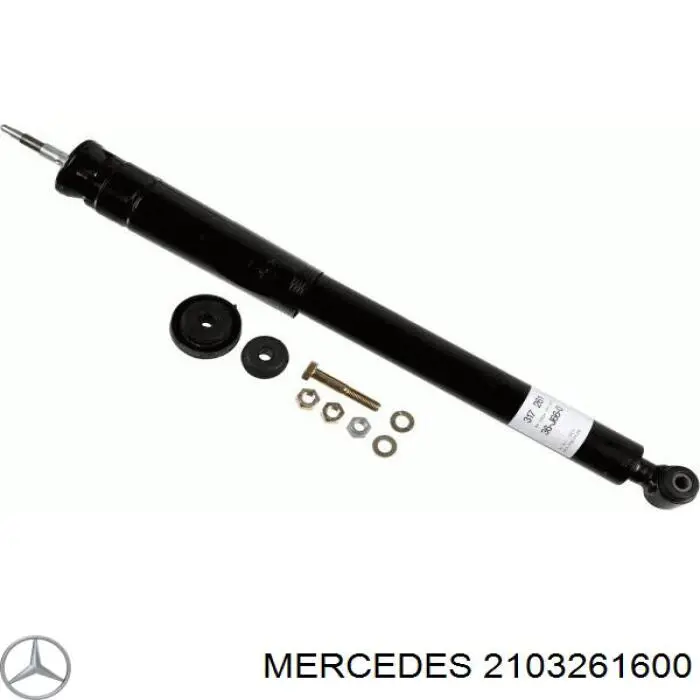 2103261600 Mercedes Amortiguadores posteriores