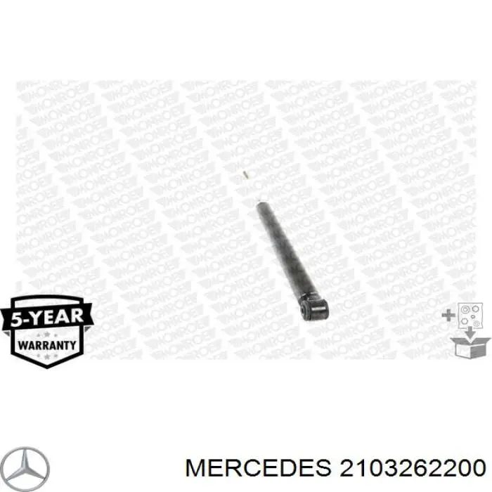 2103262200 Mercedes amortiguador trasero