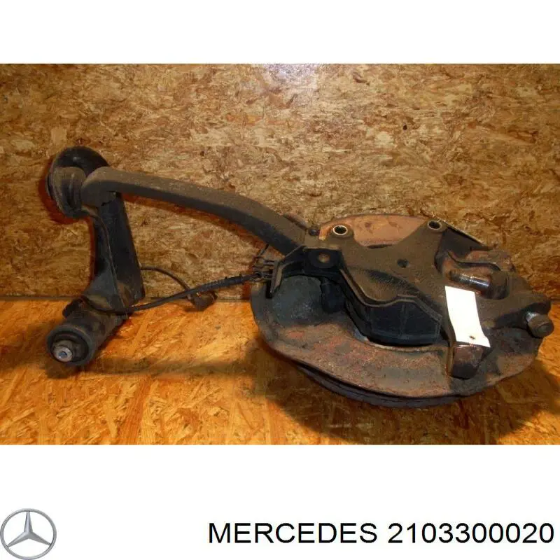 2103300020 Mercedes muñón del eje, suspensión de rueda, delantero izquierdo