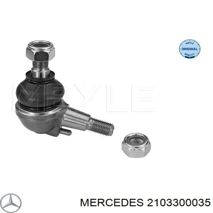 2103300035 Mercedes rótula de suspensión inferior