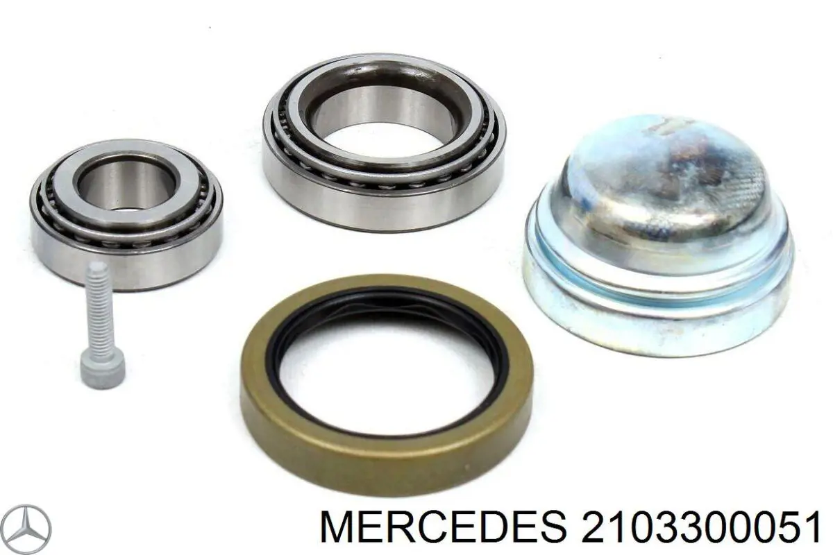 Cojinete de rueda delantero Mercedes 2103300051 precio, desde 20,07 EUR