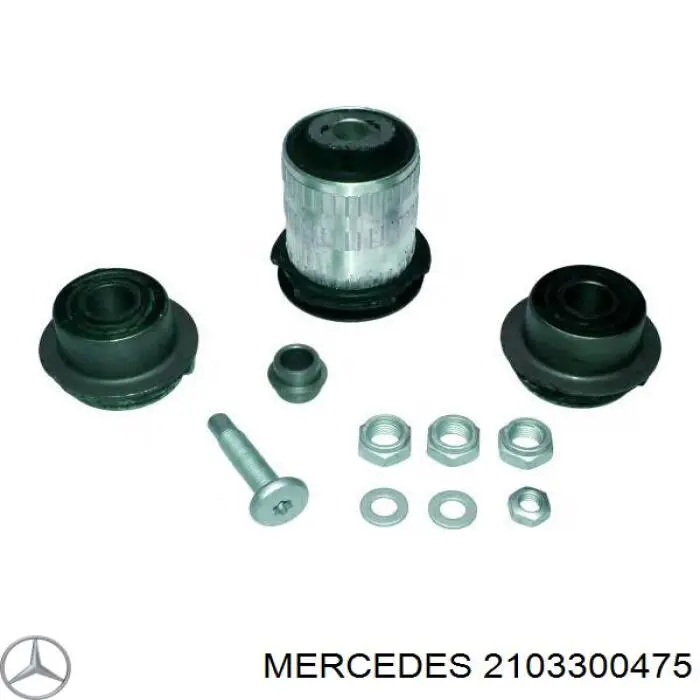 2103300475 Mercedes silentblock de suspensión delantero inferior