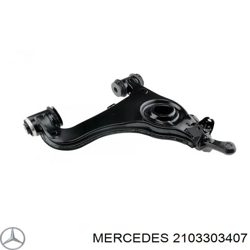 2103303407 Mercedes barra oscilante, suspensión de ruedas delantera, inferior izquierda