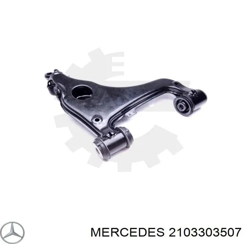 2103303507 Mercedes barra oscilante, suspensión de ruedas delantera, inferior derecha