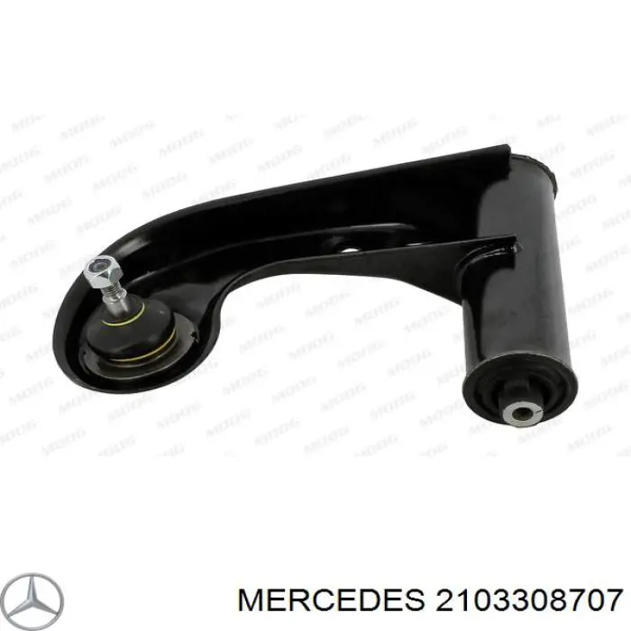 Brazo superior izquierdo de la suspensión delantera 2103308707 Mercedes