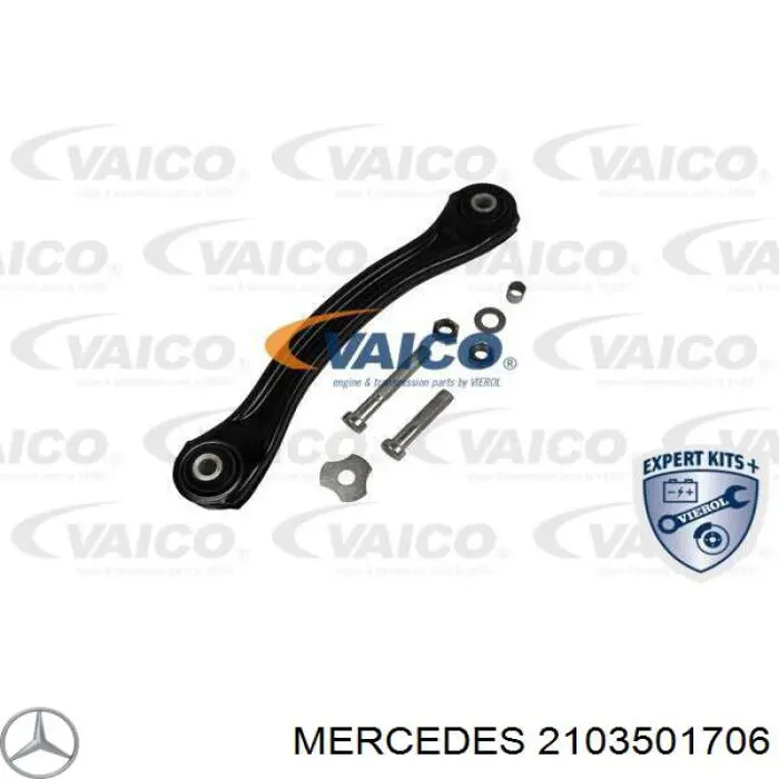 2103501706 Mercedes brazo suspension inferior trasero izquierdo/derecho