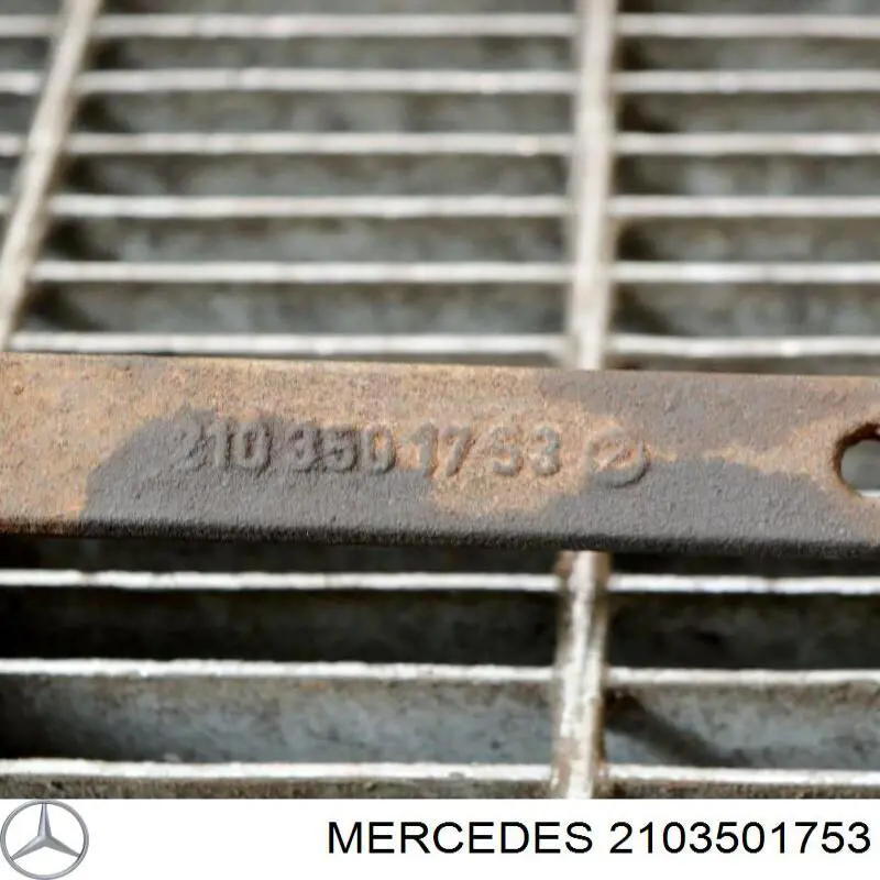 Travesaño de la suspensión trasera Mercedes 2103501753