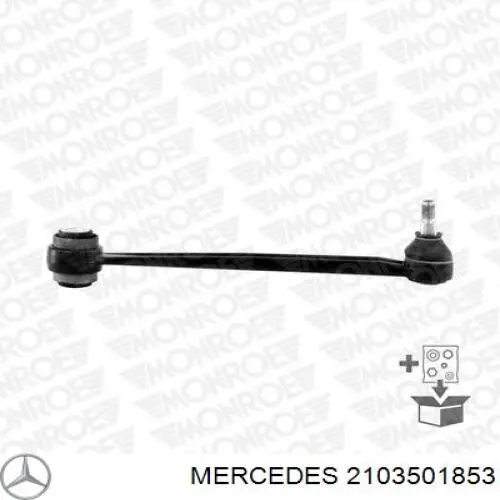 Barra transversal de la suspensión trasera 2103501853 Mercedes
