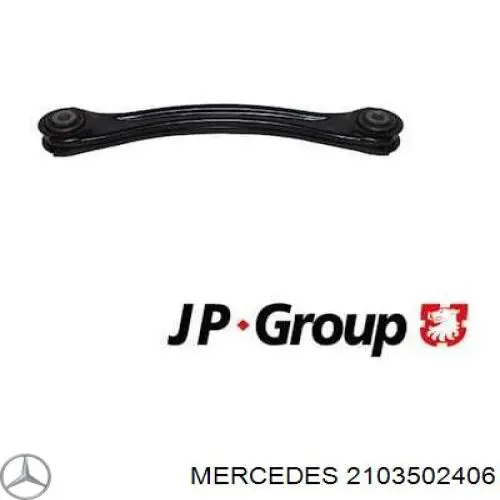 2103502406 Mercedes brazo suspension inferior trasero izquierdo/derecho