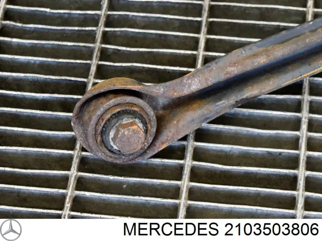 Brazo longitudinal inferior trasero izquierdo/derecho Mercedes 2103503806